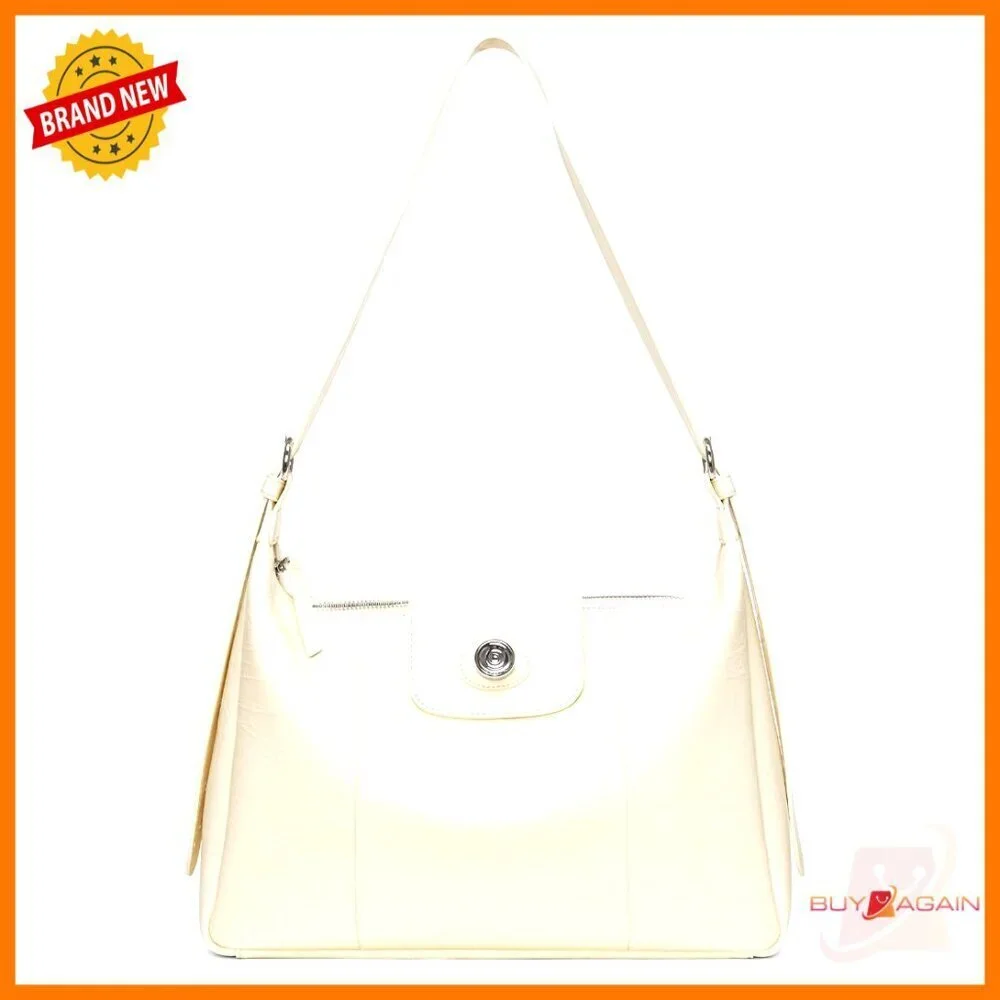 Large Leather Shoulder Bag Crossbody Hobo Tote Travel Daily Use